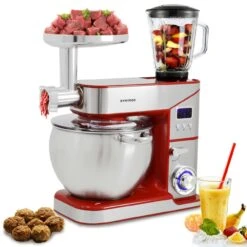 Küchenmaschine Lyon Edelstahl 10 Liter Küchengerät & Fleischwolf