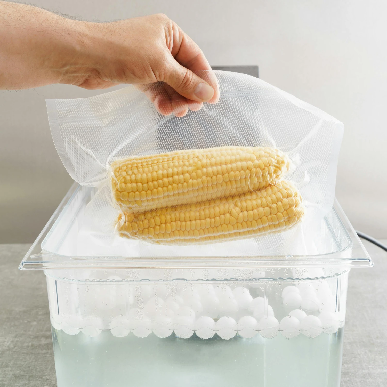 Vakuumrolle Vakuumbeutel Goffriert Lebensmittel 200 X 6000 Mm Vakuumfolie 6 Rollen – Bild 7