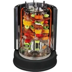 Dönergrill Cáceres Mit Drehbaren Spießen