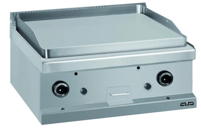 MBM Auftisch-Gas-Grillplatte , Stahl Glatt 5,5 KW – Bild 4