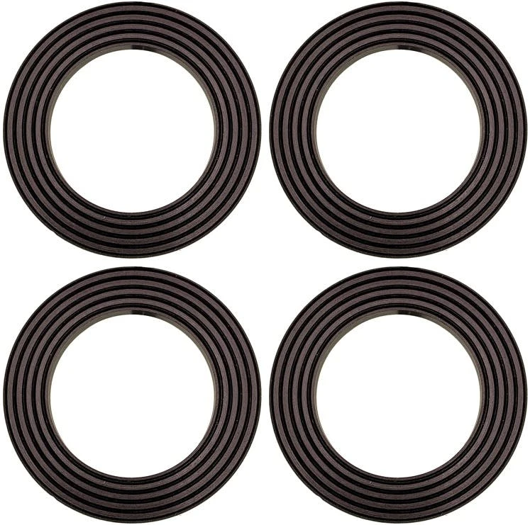 4x Dichtung 26604 Für Krups PREP&COOK, Moulinex Clickchef, Silvercrest Monsieur Cuisine, Vorwerk Thermomix TM21 TM31 Messer Ø 41mm